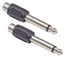 Cable Up RF-PM2-ADPTR RCA Female To 1/4" TS Male Adapter - 2-Pack Image 1