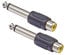 Cable Up RF-PM2-ADPTR RCA Female To 1/4" TS Male Adapter - 2-Pack Image 3