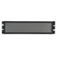 Atlas IED SEC19-5 Rack Mount Security Panel, 19", 3 RU, Ebony Black Image 1