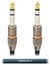Cable Up PM3-PM3-0.5 6" 1/4" TRS Male To Male Balanced Cable Image 1