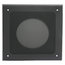 Atlas IED 164-8A-052 Deluxe Steel Baffle, 8", Black Image 1