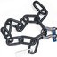 Rose Brand Deck Chain 3' Length Of Grade 80, 1/2"x 4" Link Chain Image 1