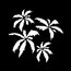 Apollo Design Technology MS-3582 Steel Gobo, Palm Trees Image 1