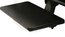 Omnirax KMSOM-B Keyboard/Mouse Shelf In Black Melamine Finish For Omnidesk Image 1