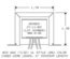 Jensen Transformers JT-11-EMCF Transformer 1:1 Bifilar Output Image 1