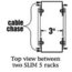 Middle Atlantic 5CC-37 Cable Chase Kit (for 5-37 Rack) Image 1