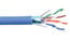 Liberty AV 24-4P-L5SH-EN-BLU 1000 Ft Of CAT5e 24 Gauge 4 Pair Shielded Twisted Pair Cable In Blue Image 1