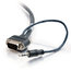 Cables To Go 40176-CTG Cable, VGA+3.5mm, Plenum-Rated, 25' Image 1