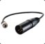 Cable Techniques BB-NXL4M-12 Power Cable,  XLR 4-Pin Male - Hirose 4-Pin Male Image 1