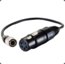 Cable Techniques CT-AJA-12 Power Cable, XLR 4-Pin M - XLR 4-Pin Male Image 1