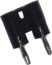 Pro Co MDP-BLACK Black Dual Banana Plug Image 1
