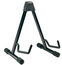 K&M 17541-BLACK A-Frame Electric Guitar Stand, Black Image 1