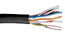 Liberty AV 24-4P-PL5EN-BLK 1000 Ft. Spool Of Black Cat5e 350 MHz 24 AWG Plenum Rated Cable Image 1