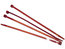 Liberty AV CT-P-8 Violet 50 Lb. Tensile Strength Plenum Cable Ties, Sold In Packs Of 100 Image 1