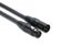 Zaolla ZMIC-110 XLRF-XLRM Mic Cable 10ft, Silverline, Black Image 1