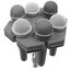 Ace Backstage SOFTPOD Stand Mounted Soft Microphone Holder Image 1