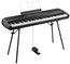 Korg SP-280 Digital Piano - Black 88-Key Digital Piano With Weighted Hammer Action, Built-In Speakers And Stand Image 2