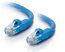 Cables To Go 15200-CTG 10' Cat5e Snagless Patch Cable, Blue Image 1