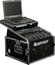 Odyssey FZGS1004BL Pro Combo Rack Case, 10 Unit Top Rack, 4 Unit Bottom Rack, Black Image 1