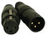 Accu-Cable ACXLR3PSET 3-Pin XLR Connector Pack, 1 Male And 1 Female With Gold Contacts Image 1