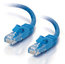 Cables To Go 22015 15 Ft. Cat6 Snagless Patch Cable In Blue Image 1