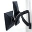 Chief K1W200B-CHIEF KONTOUR Dynamic Dual Monitor Wall Mount Arm System Image 1