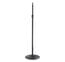 Atlas IED MS20E 37" - 66" Heavy-Duty Ebony Microphone Stand Image 1