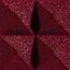 Auralex 1SF24BUR 1" X 2ft X 4ft Studiofoam Wedge In Burgundy - 20 Panels Image 2