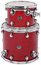 DW DRPLTMPK02G Performance Series HVX Tom Pack 2G In Lacquer Finish: 8"x12", 14"x14" Image 1