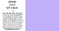 Apollo Design Technology AP-GEL-3300 20" X 24" Sheet Of "Whispering Lavender" Gel Image 1