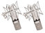 Miktek Audio C7MP Matched Pair Of Large Diaphragm Multi-Pattern FET Condenser Microphones Image 1