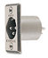 Canare XLR3-32 XLR-M To Solder-pin Panel Connector Image 1