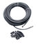 Williams AV WCA 008-50 50' RG59 Coaxial Cable, Female To Female With Hardware Kit Image 1