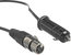 Bescor XLR-CP 16" Cigarette Light Male To 4-Pin XLR-F Cable Image 1
