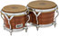 Latin Percussion LP1964 50th Anniversary 1964 Replica Original Mahogany Bongos Image 1