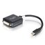 Cables To Go 54311 8in Mini DisplayPort Male To Single Link DVI-D Female Adapter Converter In Black Image 1