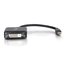 Cables To Go 54311 8in Mini DisplayPort Male To Single Link DVI-D Female Adapter Converter In Black Image 3