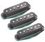 Fishman PRF-STR-BK3 Fluence Single-Width For Strat 3-Pack Of Single-Coil Electric Guitar Pickups In Black Image 1