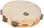 Latin Percussion CP380 10" CP Wood Tambourine With Double Row Of Jingles And Calfskin Head Image 1
