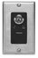 Lowell KL100-PA-DSB Priority Attenuator With Keylock, 100W, 70V/25V, Single Gang, Stainless Steel, Decorator Black Image 1