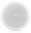 QSC AC-C4T 4.5" Full-Range Ceiling Speaker, 70/100V With C-ring And Rails Image 1