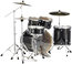 Pearl Drums EXL705-248 5 Piece Drum Kit In Black Smoke Lacquer Finish With 830 Series Hardware Image 2