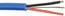 Liberty AV 22-1P-CMP-EZ-BLUE 1000 Ft Reel Of Plenum EZ-strip 22/1P Balanced Audio Cable In Blue Image 1