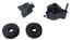 Alesis 102150040-A Anti-Rotation Mount With Wing Nut And Felt For DM10 Image 1