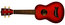 Kala MK-SD/BURST Makala Dolphin Soprano Ukulele Image 4