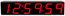 ESE ES-976 Time Code Remote Display, Red Image 1