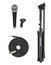 Samson VP10 Microphone Value Pack With R21, Clip, Boom Stand, And 18' XLR-F To 1/4" Male Cable Image 1