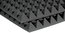 Auralex 2PYR24CHA 12-Pack Of 2'x4'x2" StudioFoam Pyramids Acoustic Panels In Charcoal Image 2