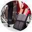 Sabian SSF12 Stick Flip Drumstick Bag In Black And Red Image 2