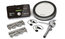 Yamaha DTXHP580 Hybrid Drum Pack DTX502 Drum Module, 1 XP80 Pad, 2 DT20 Triggers With Mounts And Cables Image 1